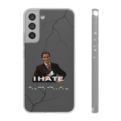 "I hate -. .. --. --. . .-. ... " High Quality Phone Case