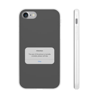 "Attention Notification" High Quality Phone Case