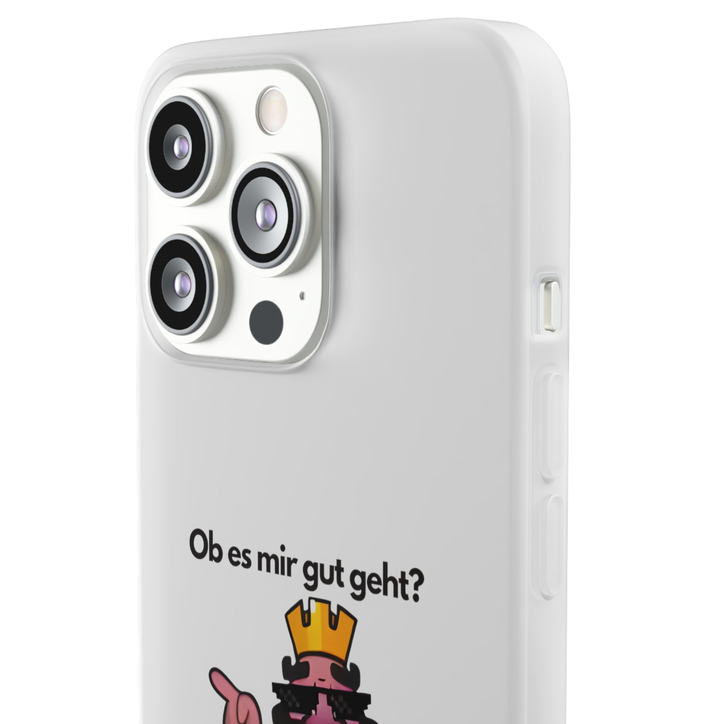 "Ob es mir gut geht? Natürlich... nicht" High Quality Phone Case