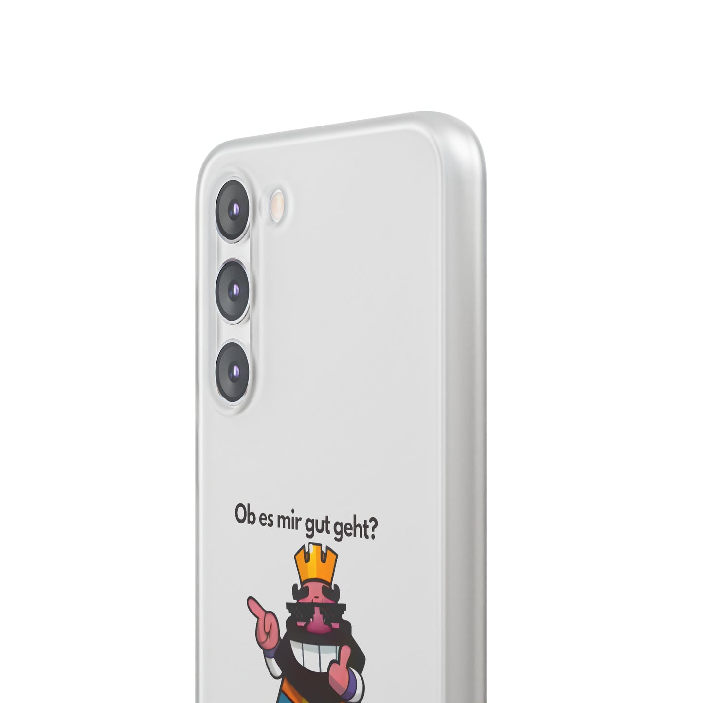 "Ob es mir gut geht? Natürlich... nicht" High Quality Phone Case