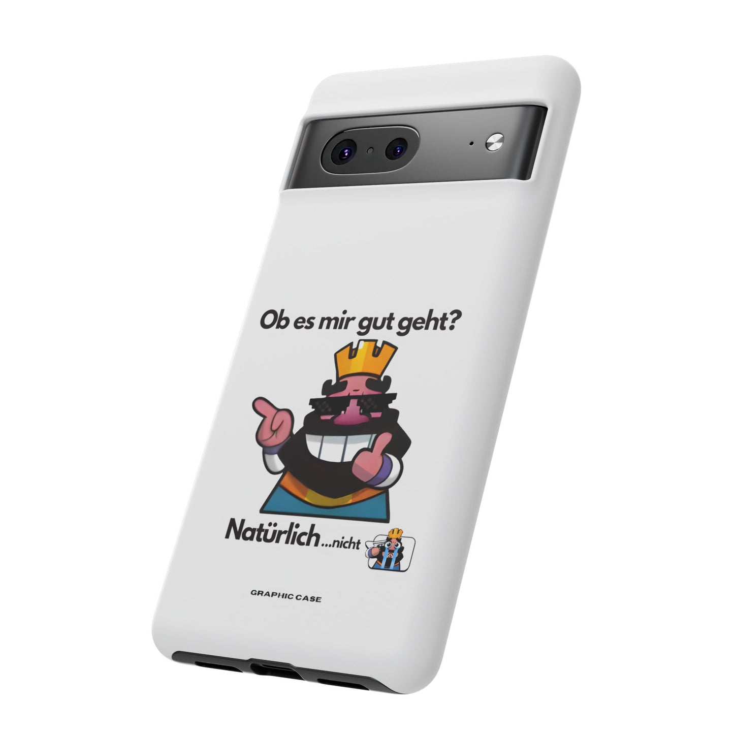 "Ob es mir gut geht?" Premium Quality Phone Case