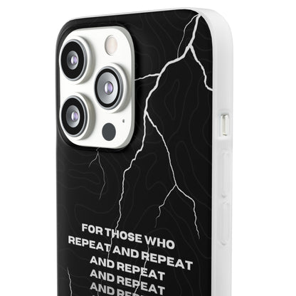 "For those who repeat and repeat..." High Quality Phone Case