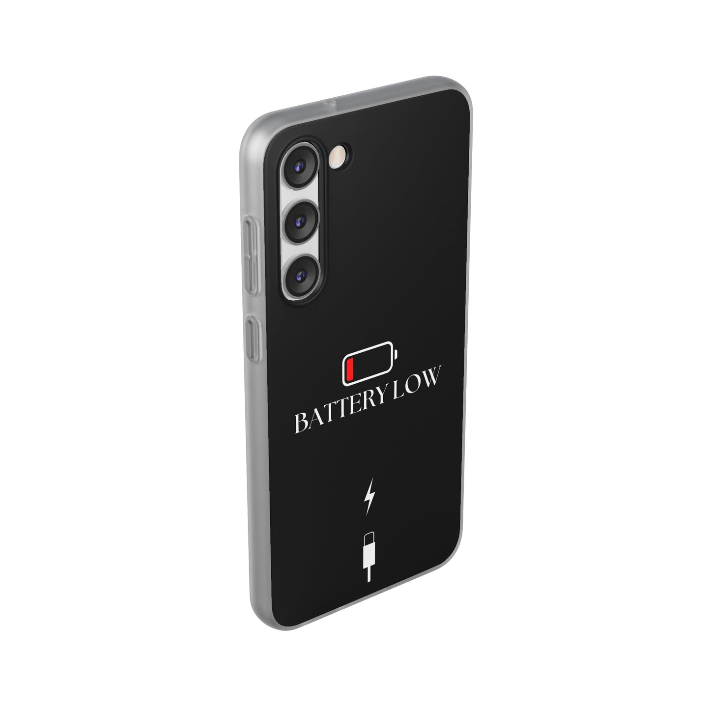 "Battery Low" High Quality Phone Case