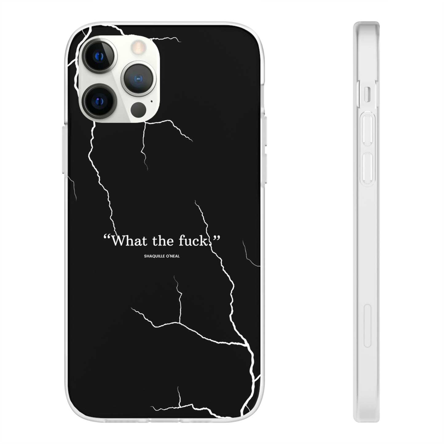 "What the fuck quote" High Quality Phone Case