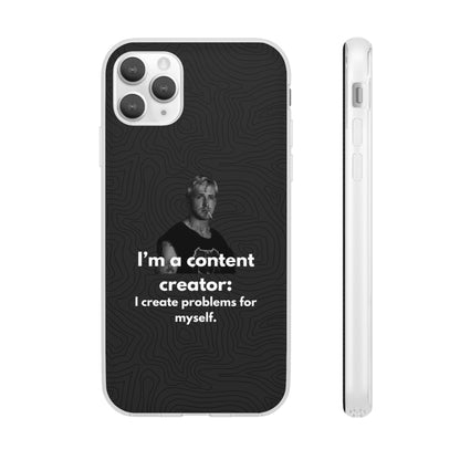 "I'm a content creator" High Quality Phone Case