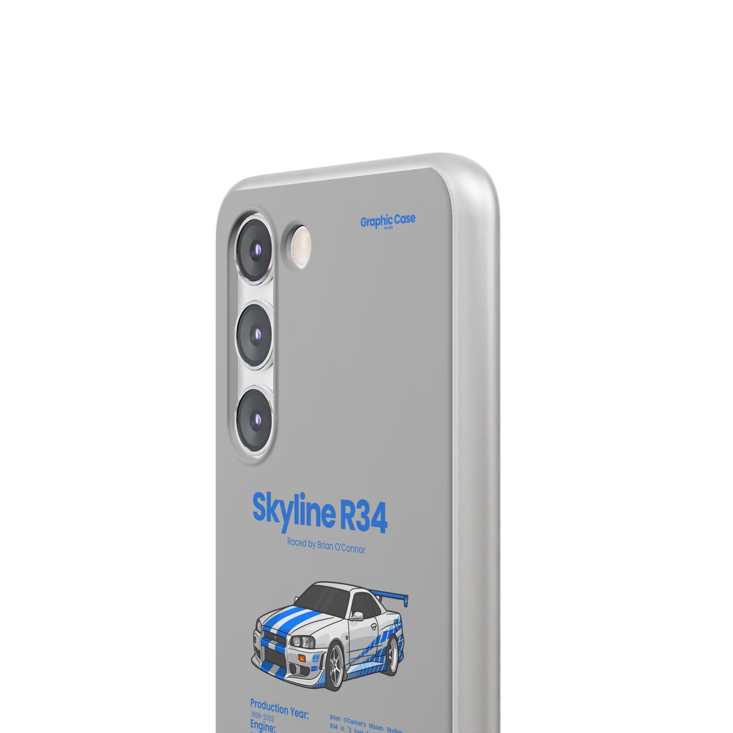 "Skyline R34" High Quality Phone Cases