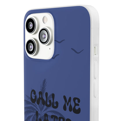 "Call me later" High Quality Phone Case