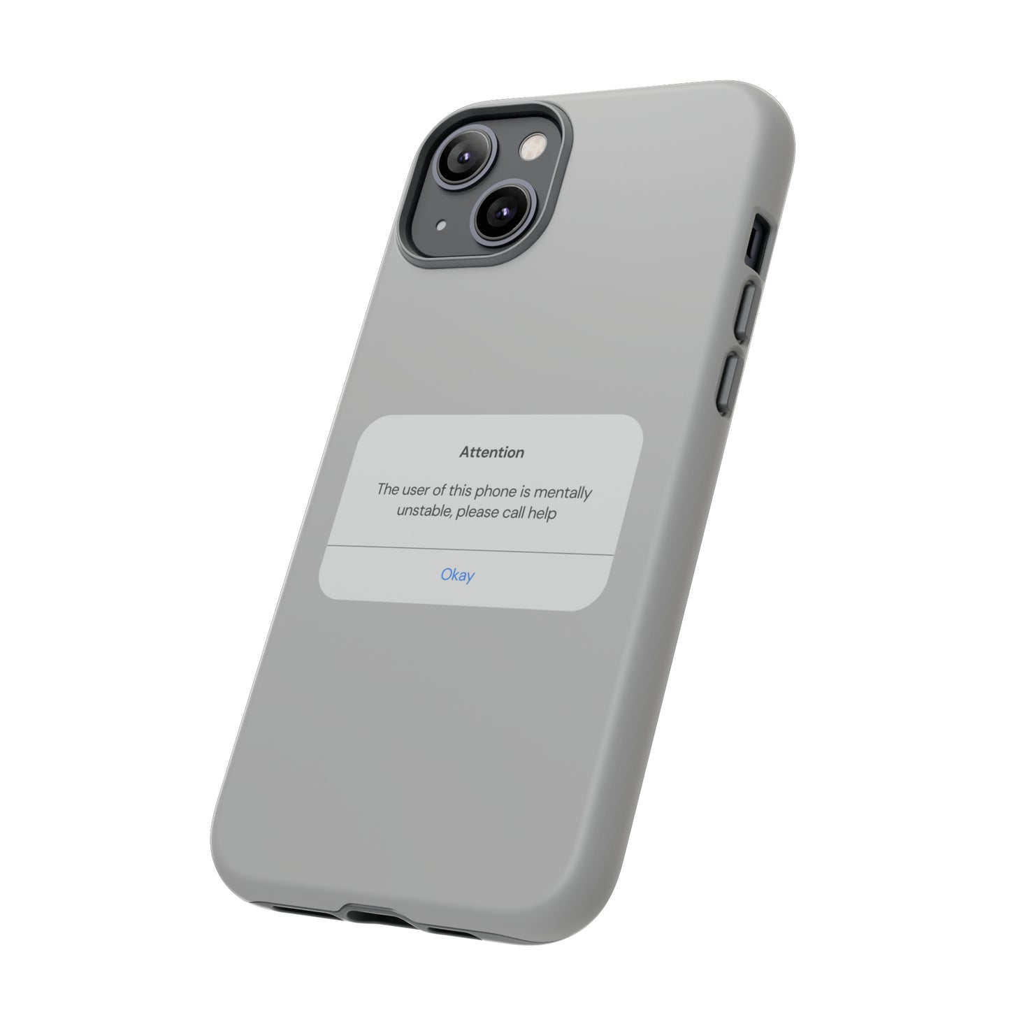 "Attention Notification" Premium Quality Phone Case