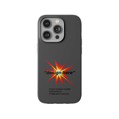 "Design here" High Quality Phone Case