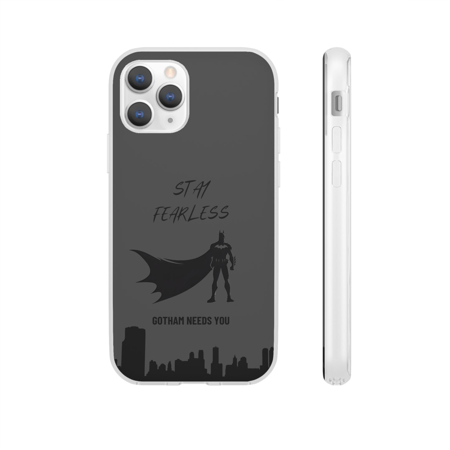 "Stay fearless, Gotham needs you" High Quality Phone Case