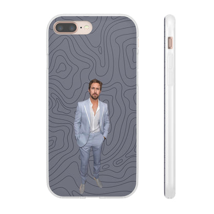 "Ryan Gosling blue" High Quality Phone Case