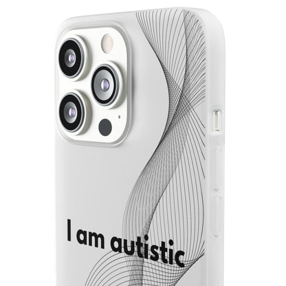 "I am autistic" High Quality Phone Case