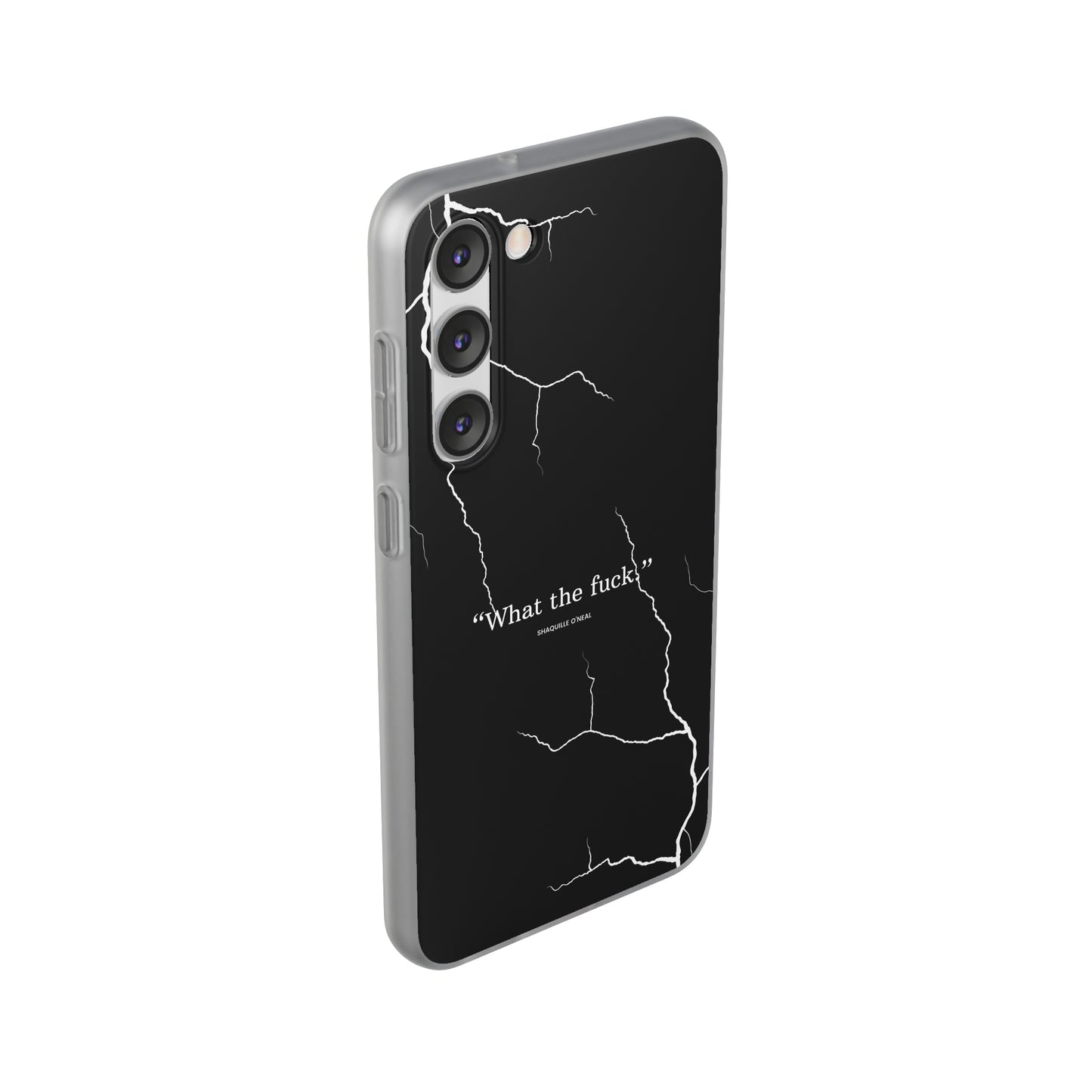 "What the fuck quote" High Quality Phone Case