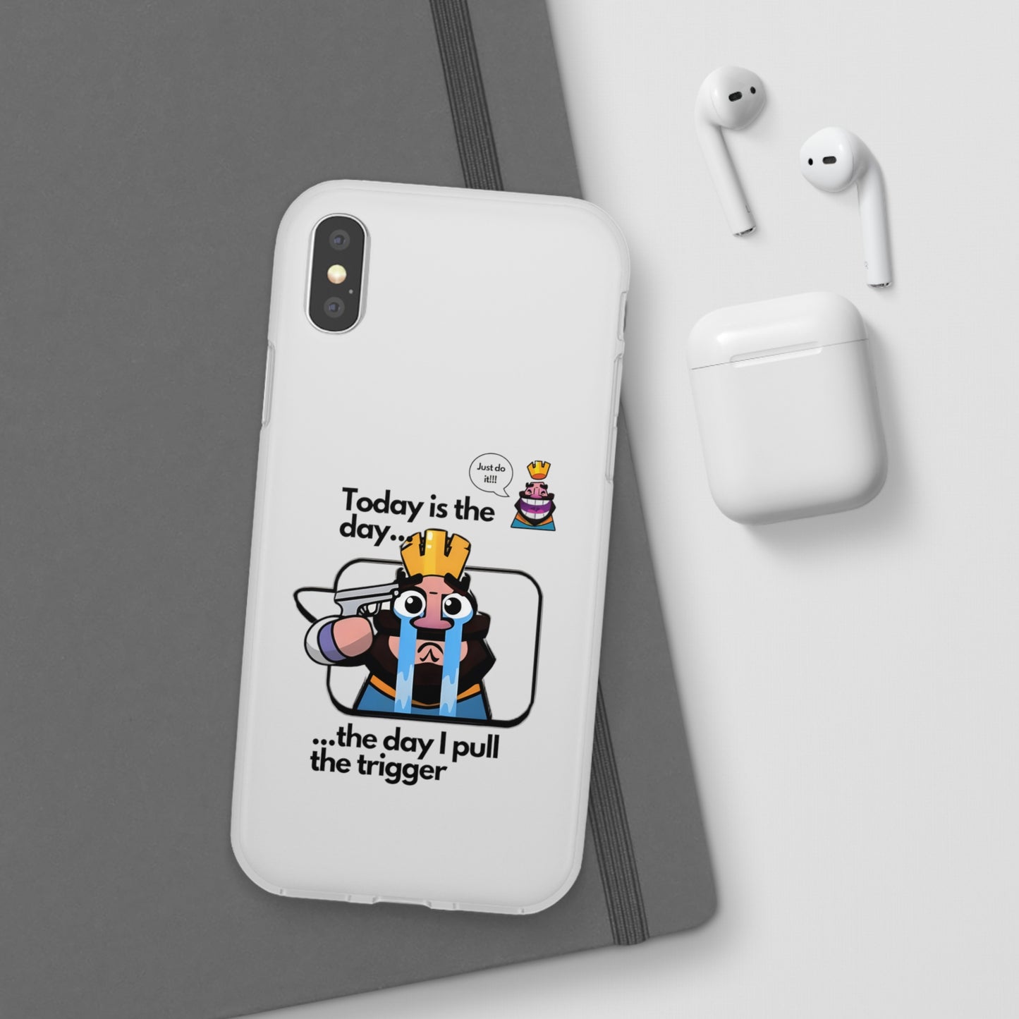 "Today is the day ... the day I pull the trigger" High Quality Phone Case