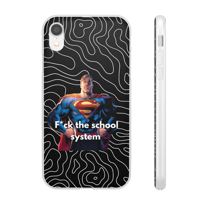 "F*ck the school system" High Quality Phone Case