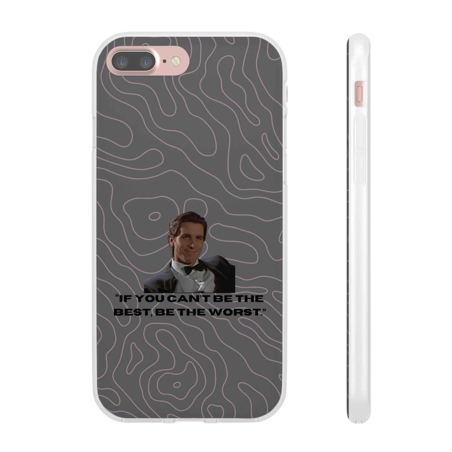 "If you can't be the best, be the worst" High Quality Phone Case