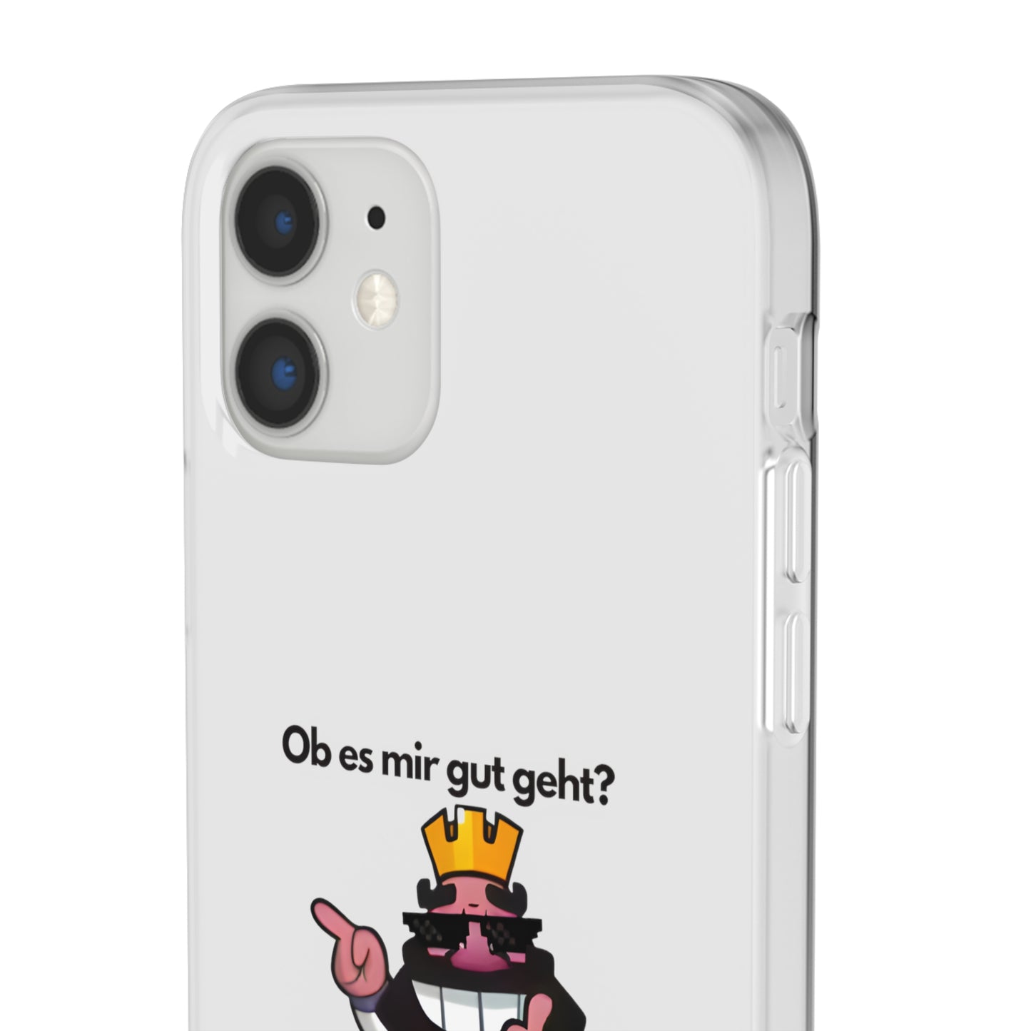 "Ob es mir gut geht? Natürlich... nicht" High Quality Phone Case