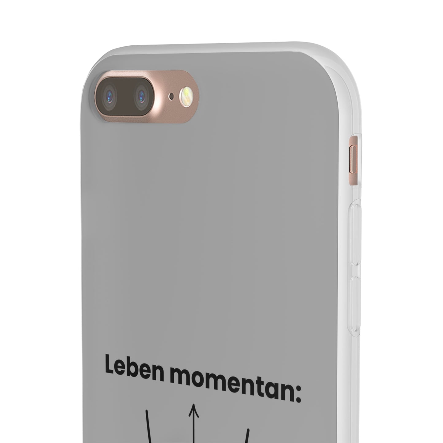 "Leben momentan" High Quality Phone Case