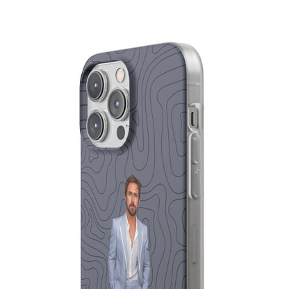 "Ryan Gosling blue" High Quality Phone Case