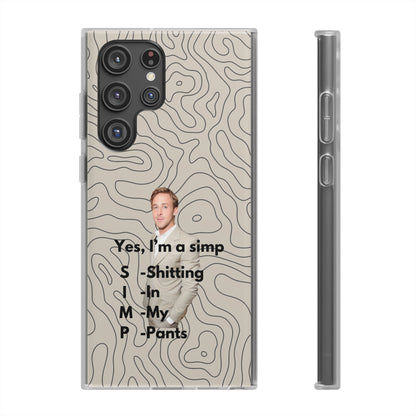 "Yes, I'm a simp" High Quality Phone Case