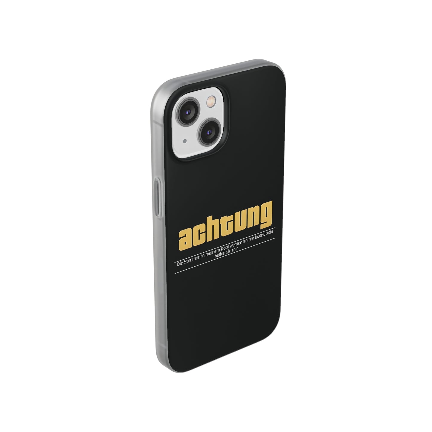 "Achtung (Stimmen)" High Quality Phone Case