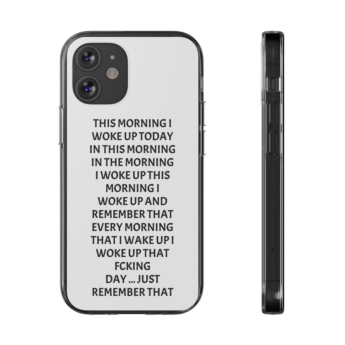 "THIS MORNING" High Quality Phone Case