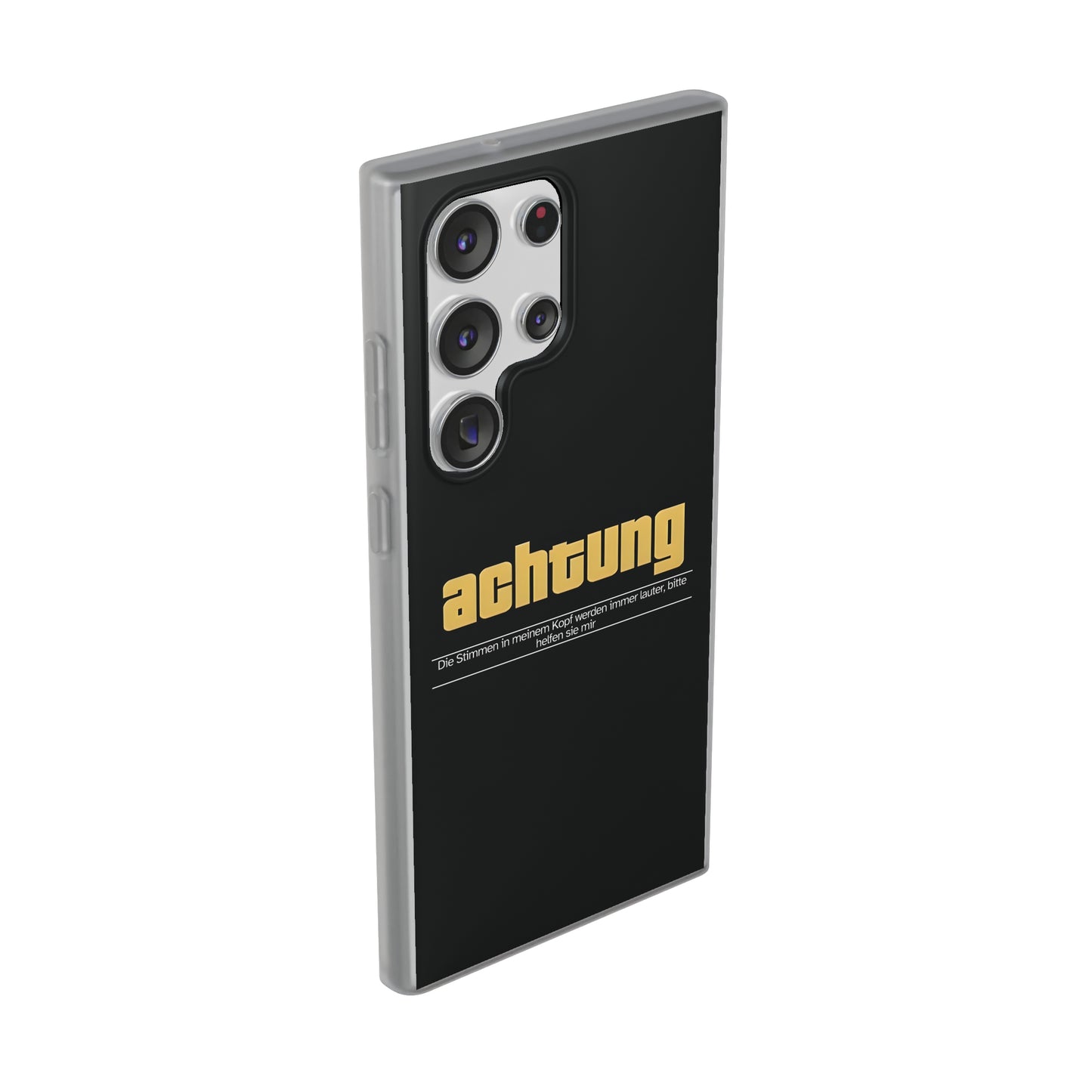 "Achtung (Stimmen)" High Quality Phone Case