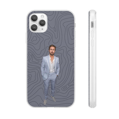 "Ryan Gosling blue" High Quality Phone Case