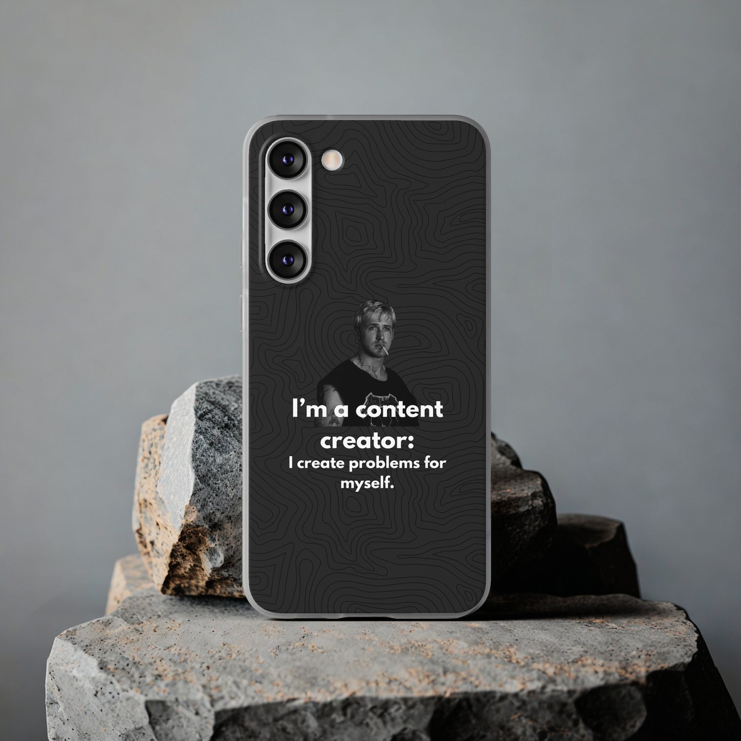 "I'm a content creator" High Quality Phone Case