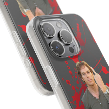 Dexter Middle Finger High Quality Phone Case