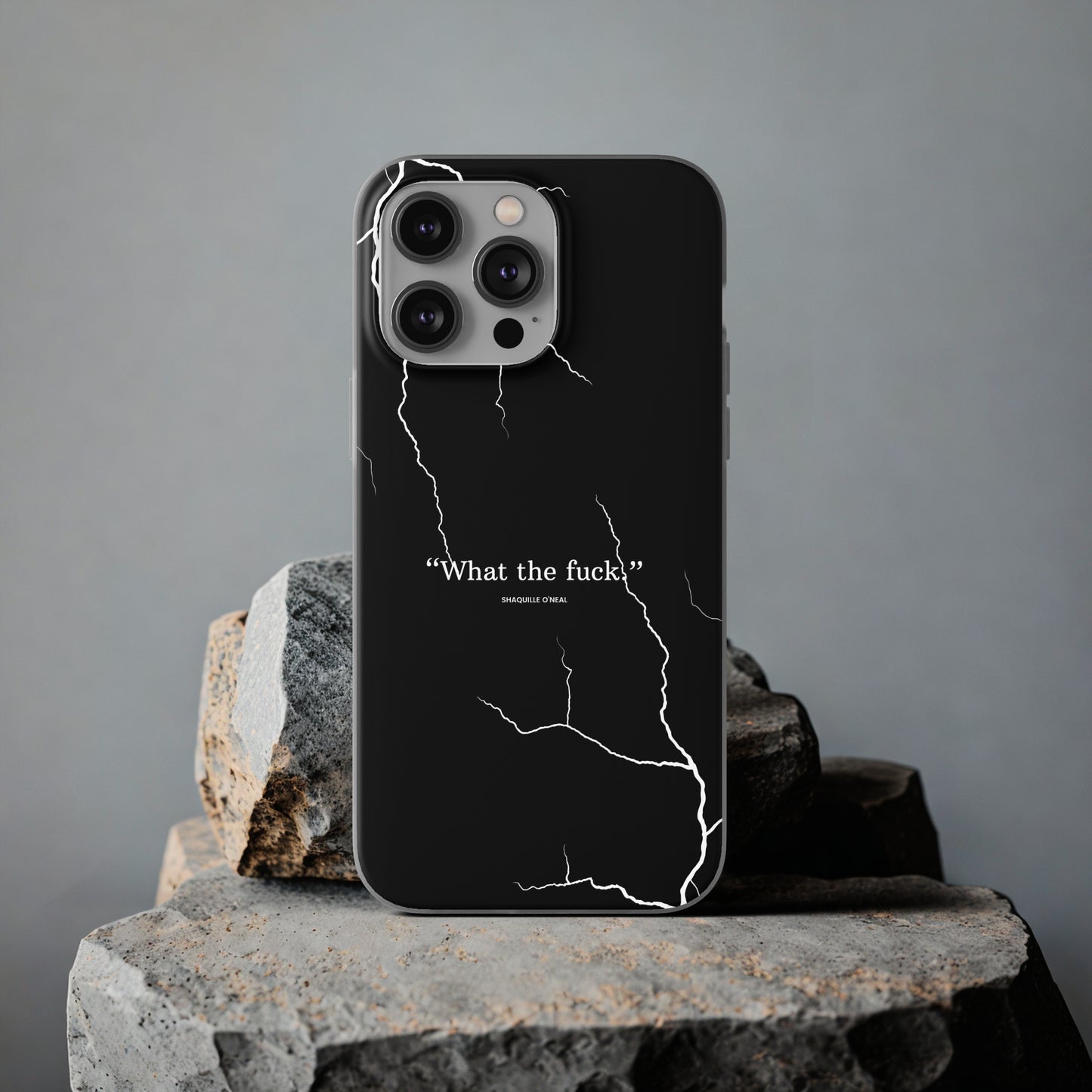 "What the fuck quote" High Quality Phone Case