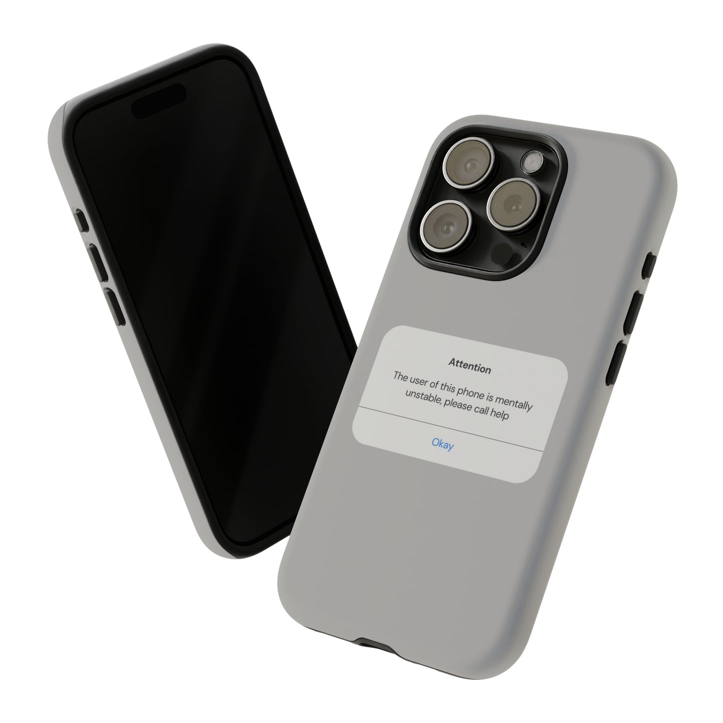 "Attention Notification" Premium Quality Phone Case