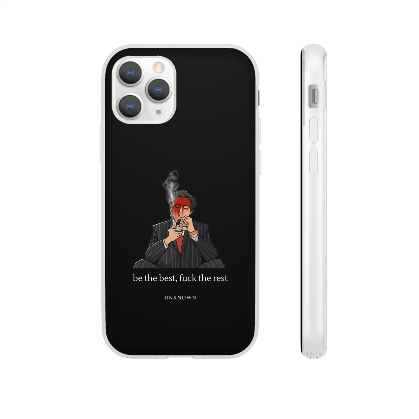 "Be the best, fuck the rest" High Quality Phone Case