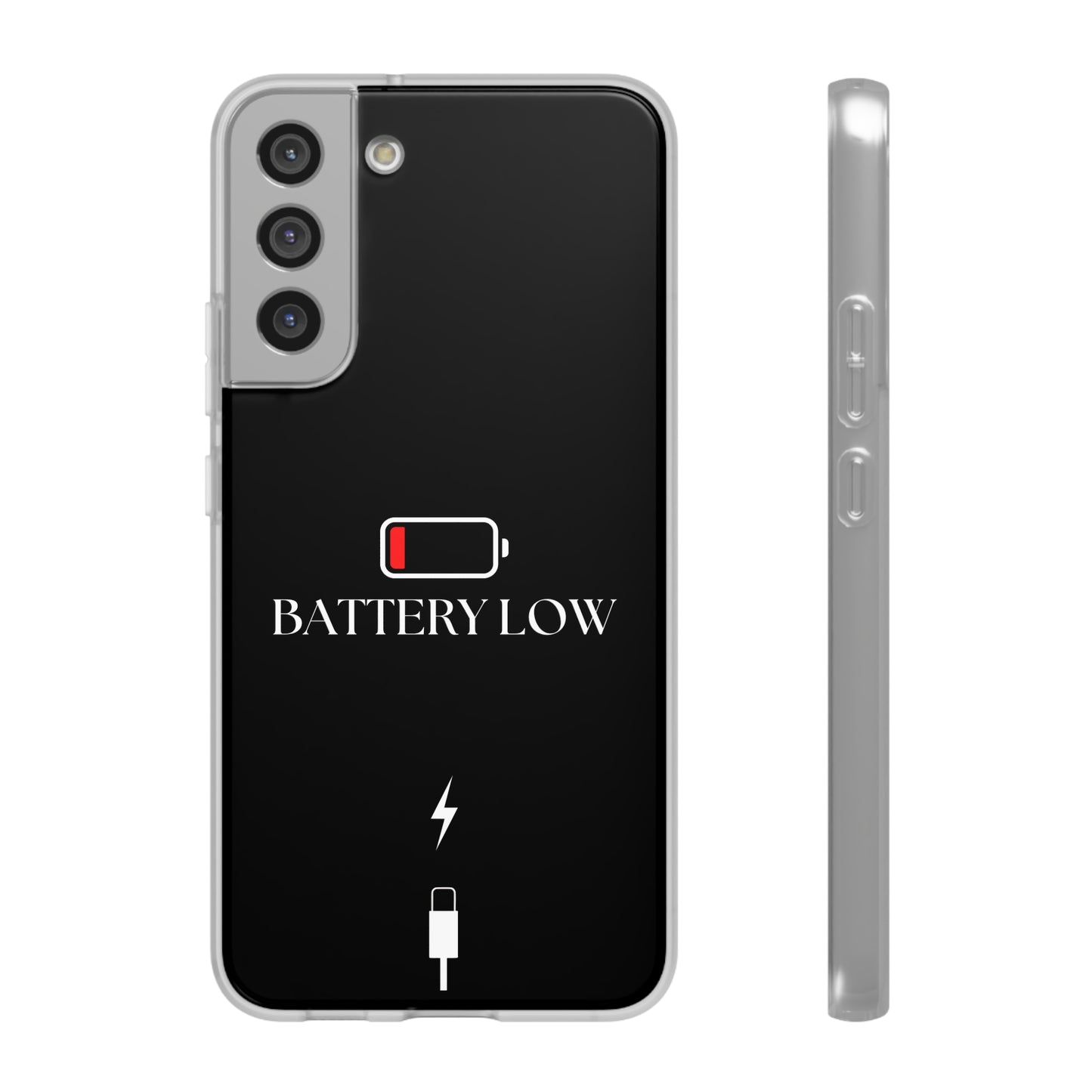 "Battery Low" High Quality Phone Case