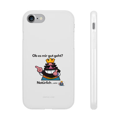 "Ob es mir gut geht? Natürlich... nicht" High Quality Phone Case