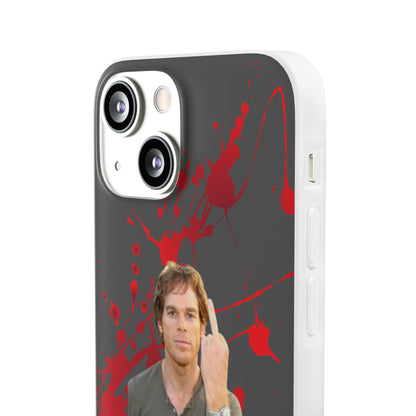 Dexter Middle Finger High Quality Phone Case