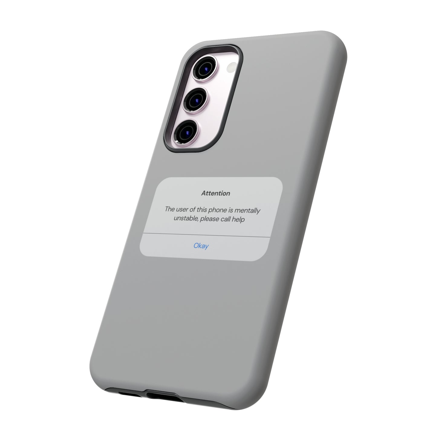 "Attention Notification" Premium Quality Phone Case