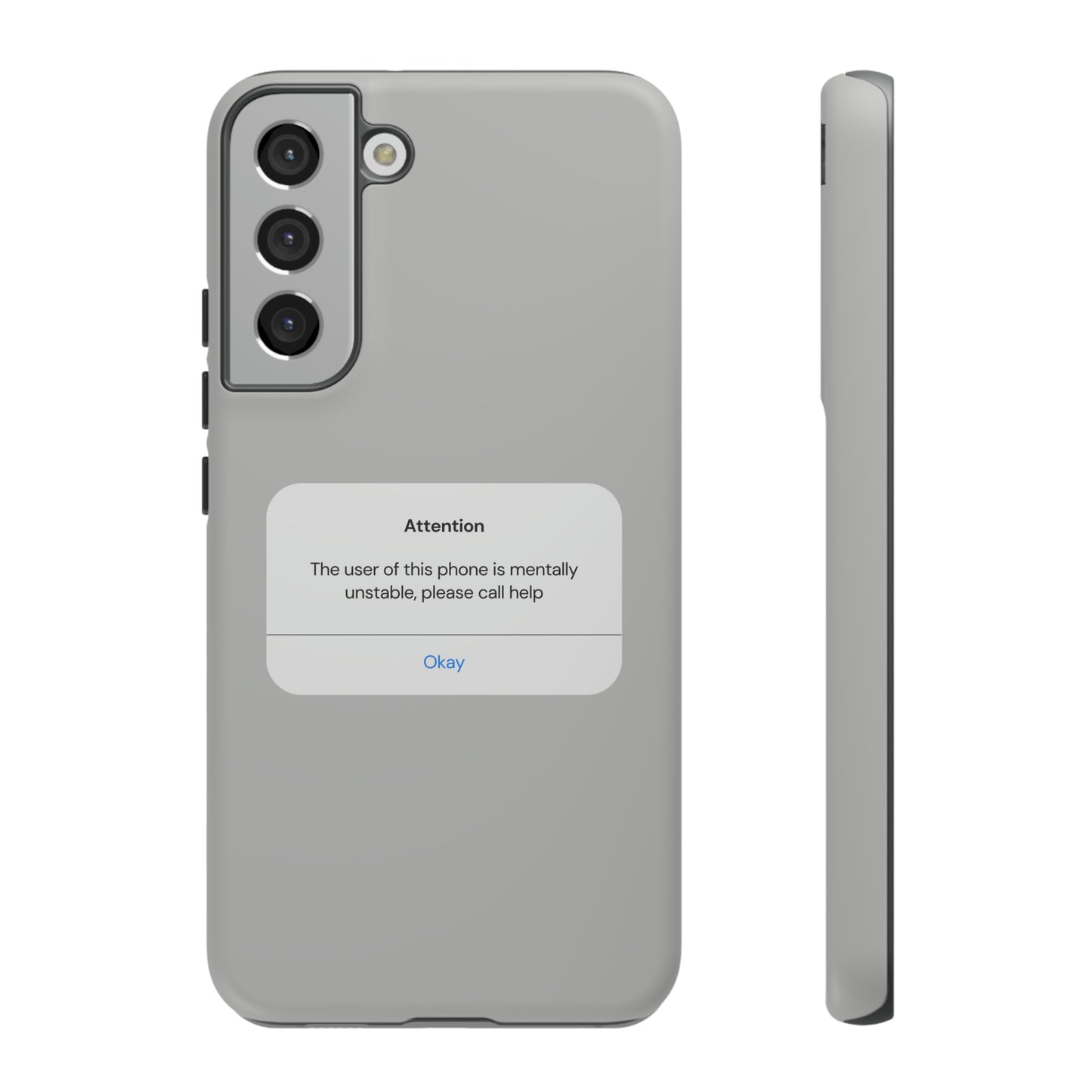 "Attention Notification" Premium Quality Phone Case