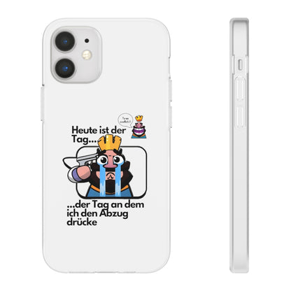 "Heute ist der Tag ... der Tag an dem ich den Abzug drücke" High Quality Phone Case