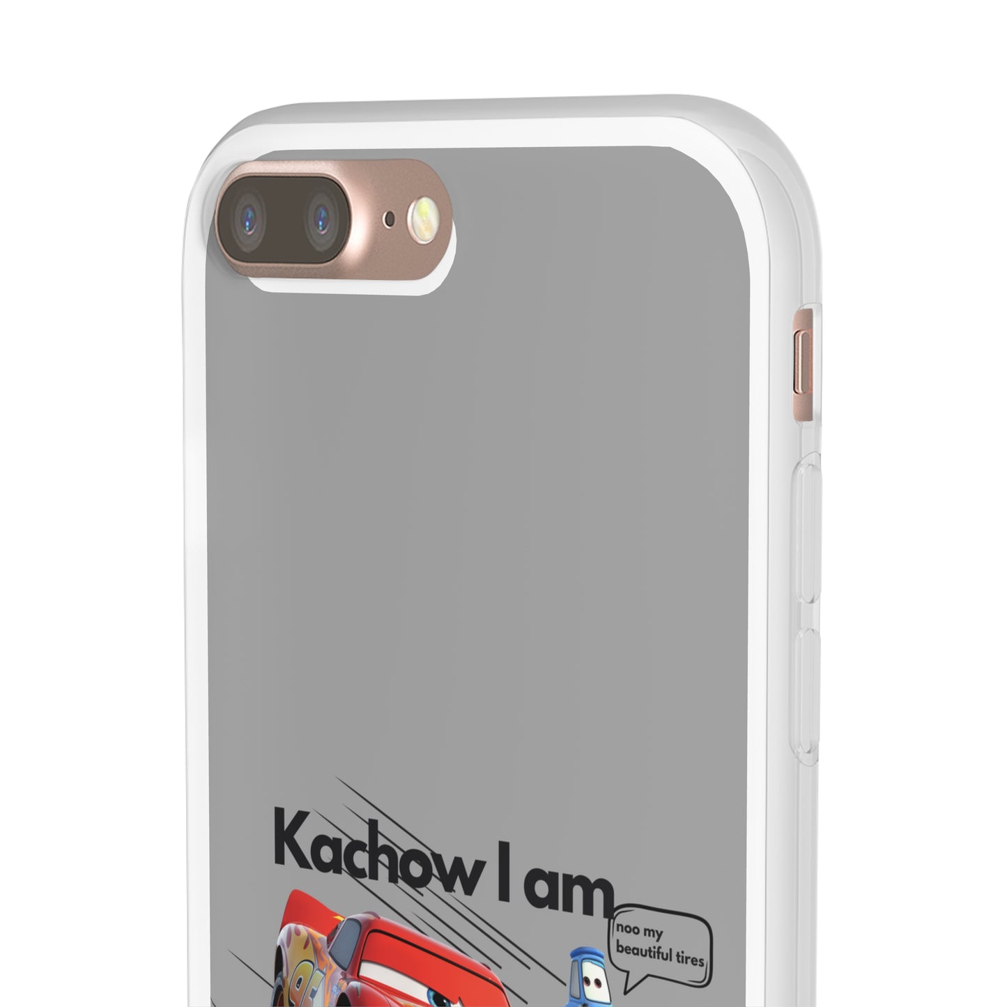 "Kachow into a tree" High Quality Phone Case