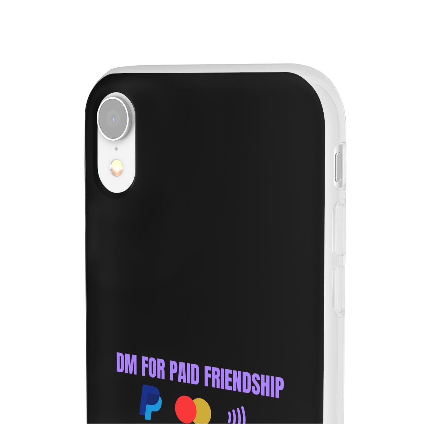 "DM for paid friendship" High Quality Phone Case