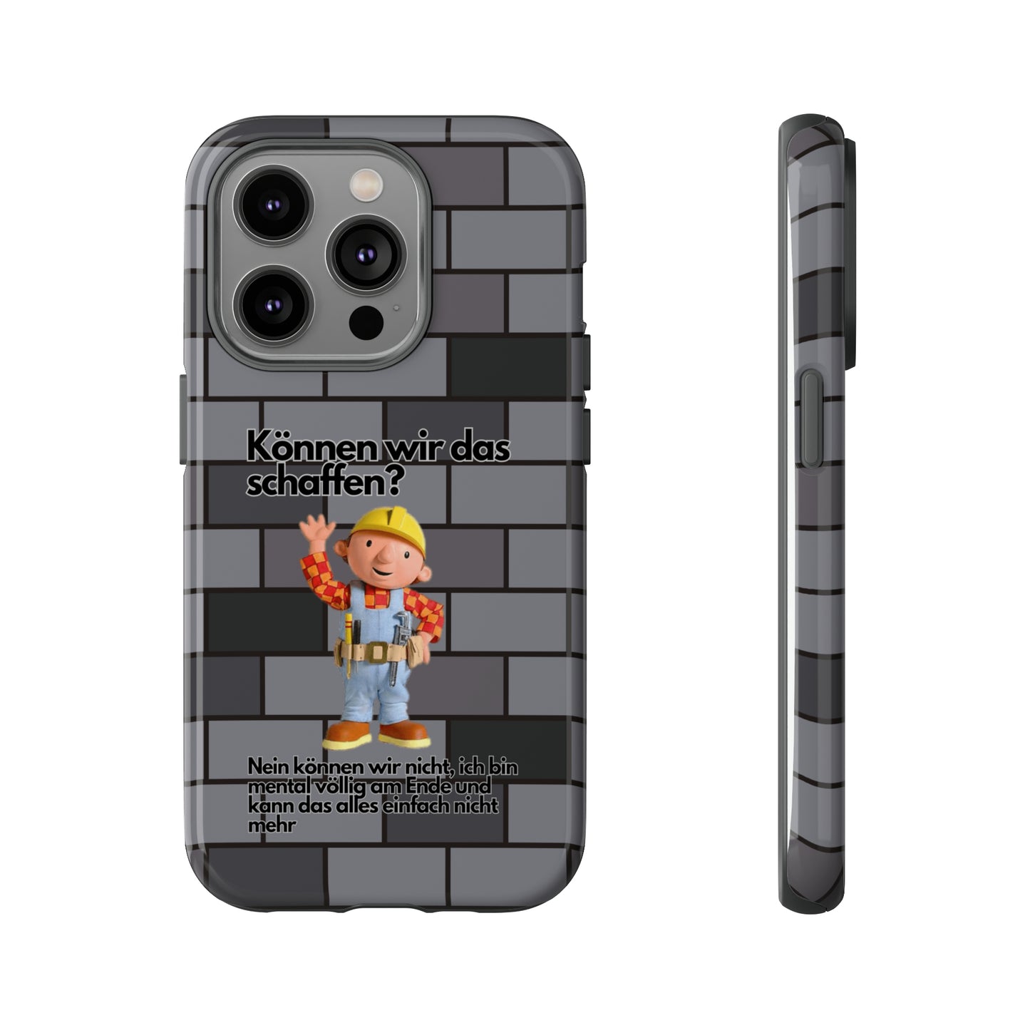 "Können wir das schaffen?" Premium Quality Phone Case