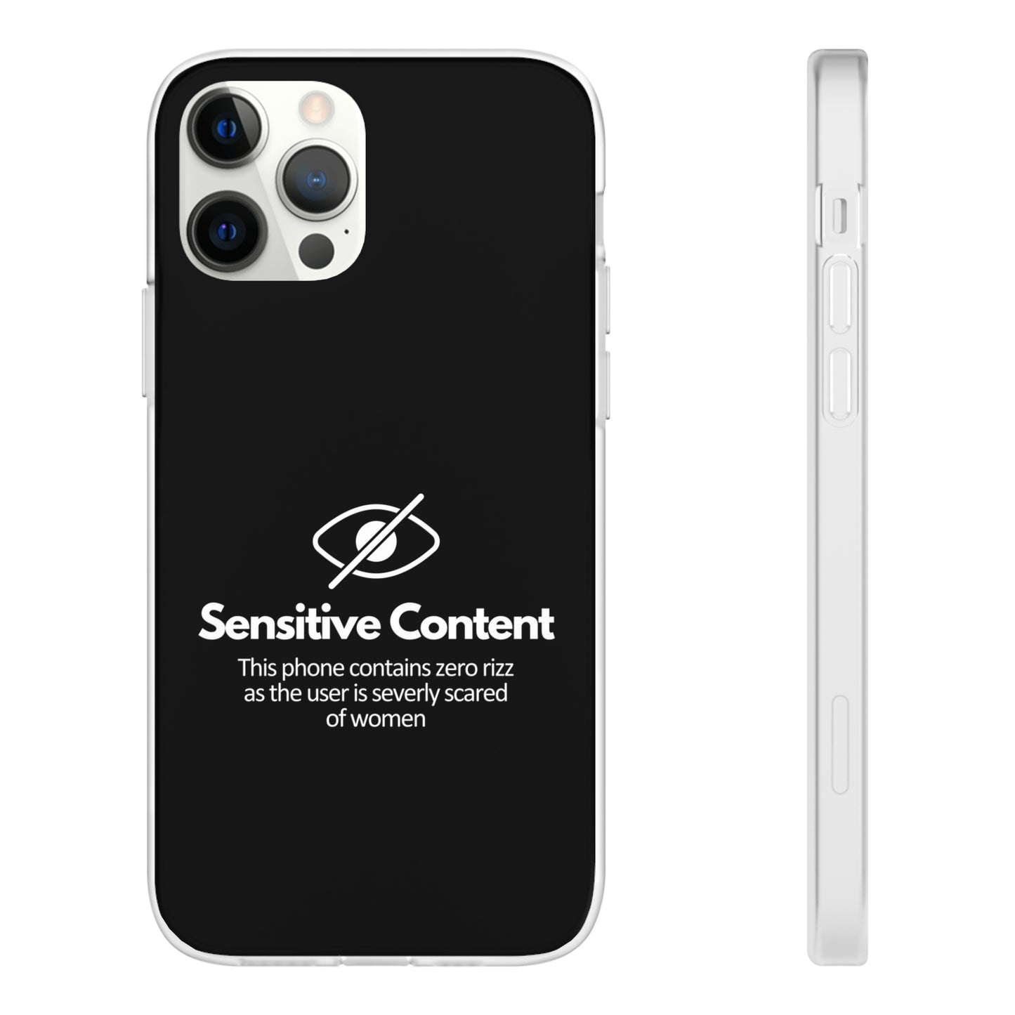 "Sensitive Content" High Quality Phone Case