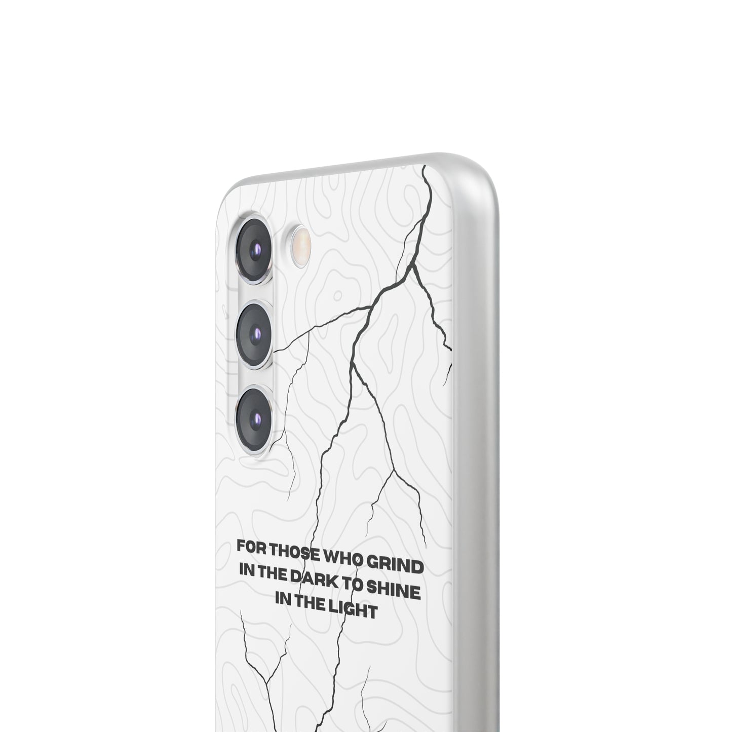 "For those who grind in the dark to shine in the light" High Quality Phone Cases