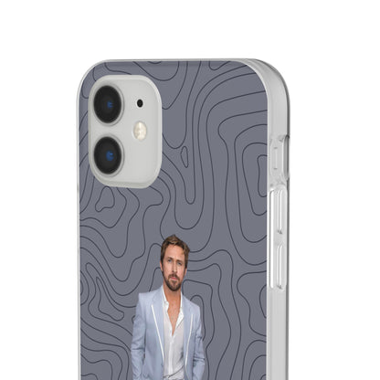 "Ryan Gosling blue" High Quality Phone Case