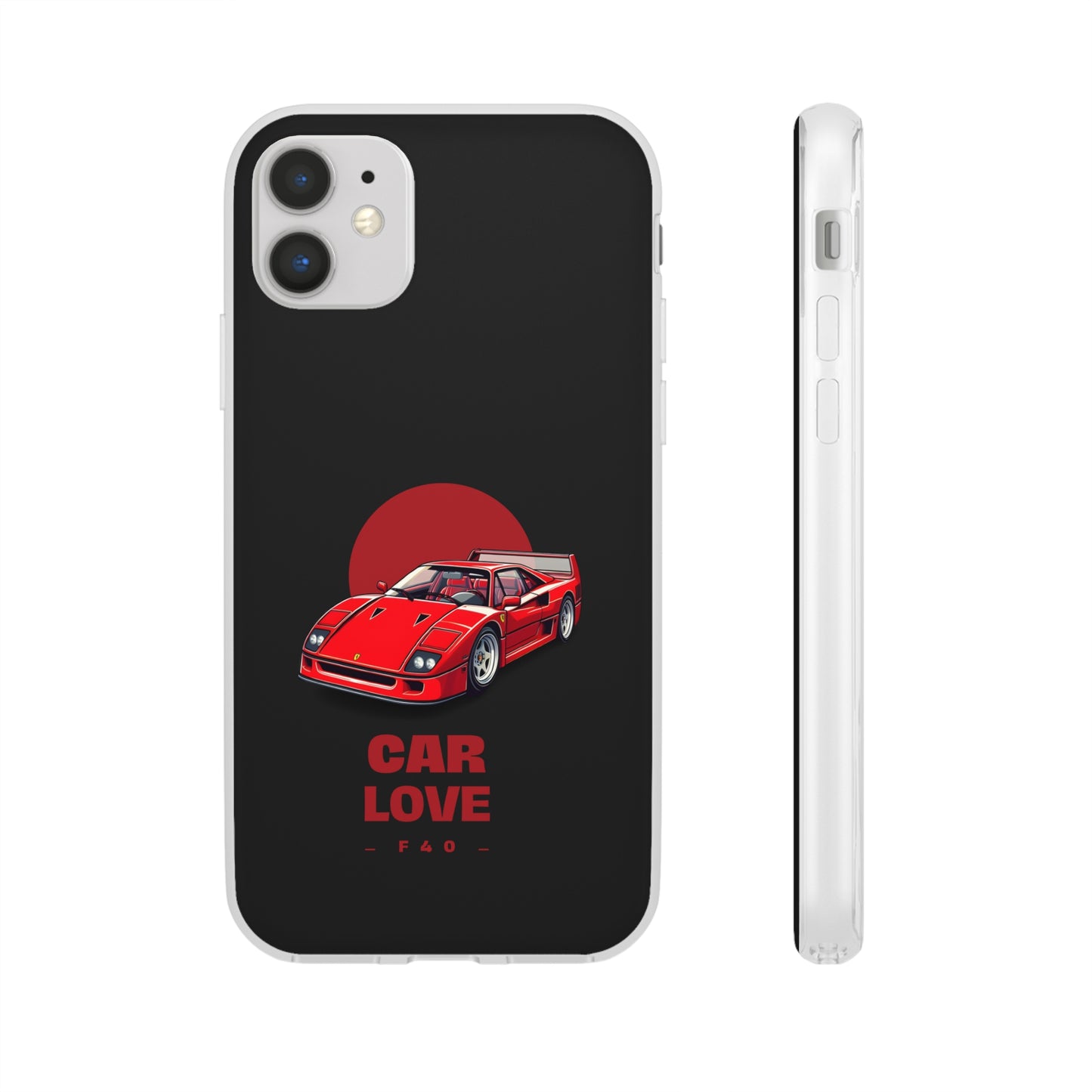 "Car Love F40" High Quality Phone Case