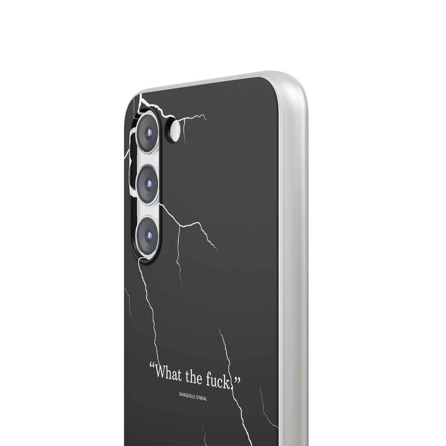 "What the fuck quote" High Quality Phone Case