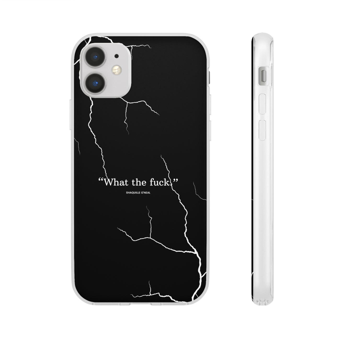 "What the fuck quote" High Quality Phone Case