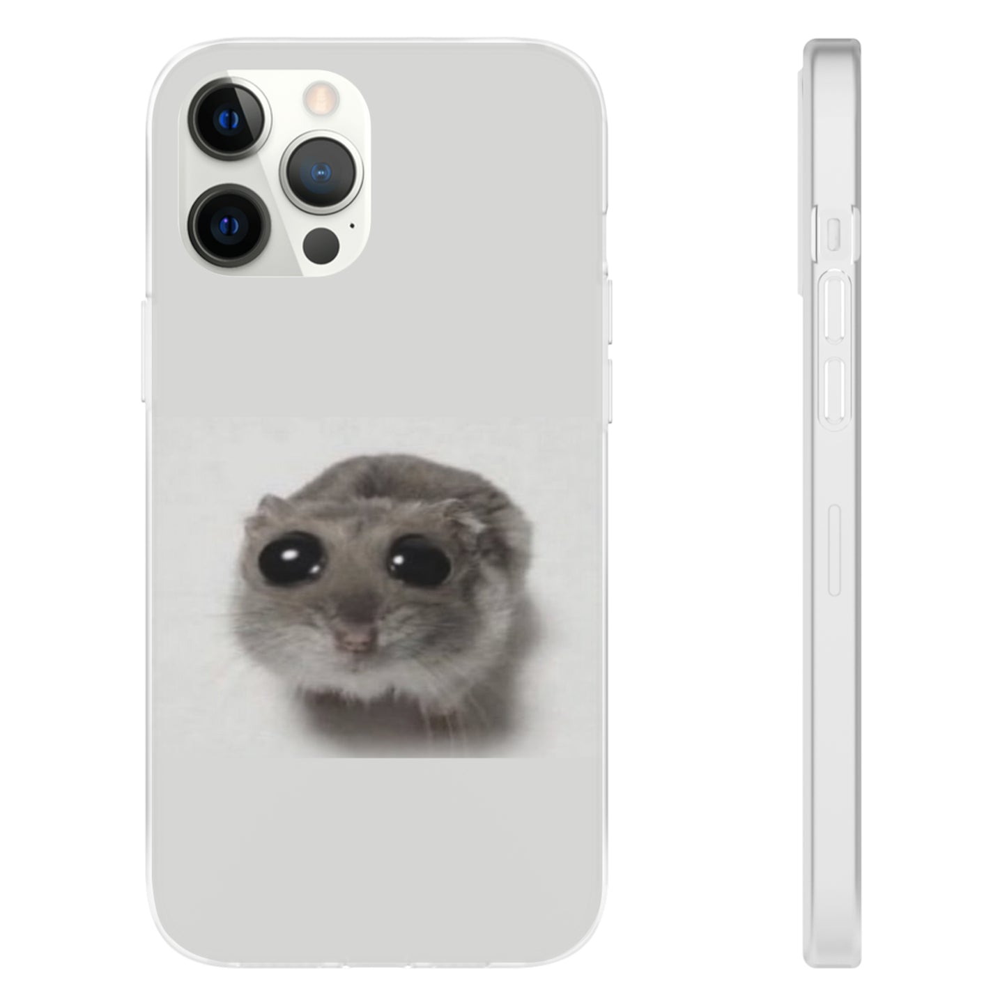 "Sad hamster" High Quality Phone Case