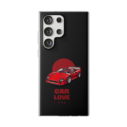 "Car Love F40" High Quality Phone Case